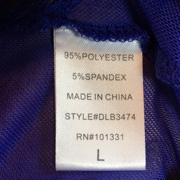 3/$20 Charlotte Russe Lace and Mesh Top - Picture 6 of 6